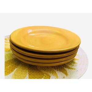 Espana  Yellow 4 Tabletops Unlimited Salad Plate 8 5/8 in